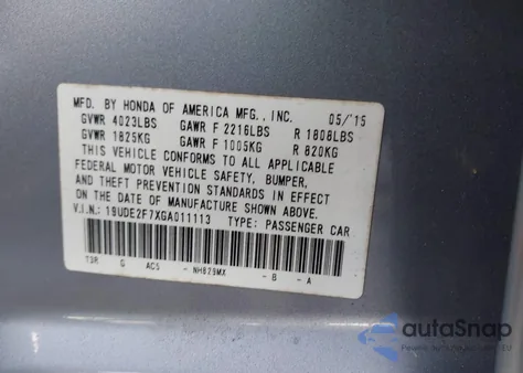 2016 Acura Ilx Premium Package/Technology Plus Package z USA, uszkodzony, nr VIN 19UDE2F7XGA011113